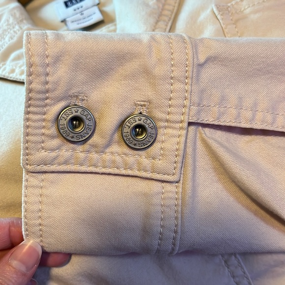 EUC Gap Structured Stretch Tan Jacket/Blazer - Picture 6 of 7